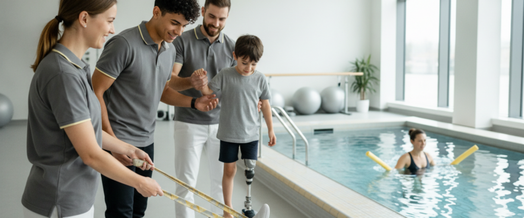Text on a blue background: Which Type of Physiotherapy is Best for Your NDIS Needs?